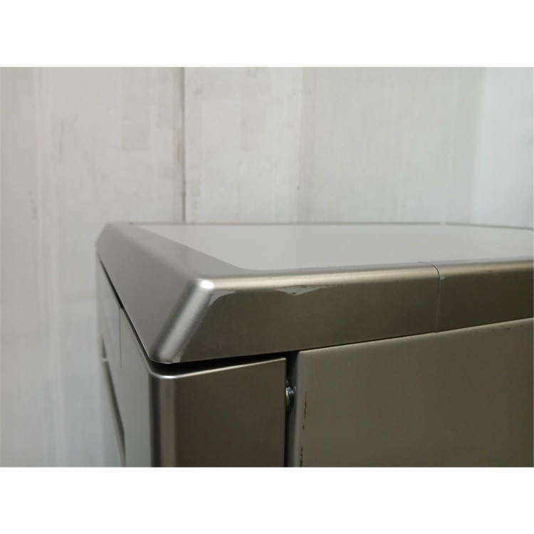 GRADE A2 - Hisense Hi4 Freestanding Slimline Dishwasher - Half Load - Stainless Steel