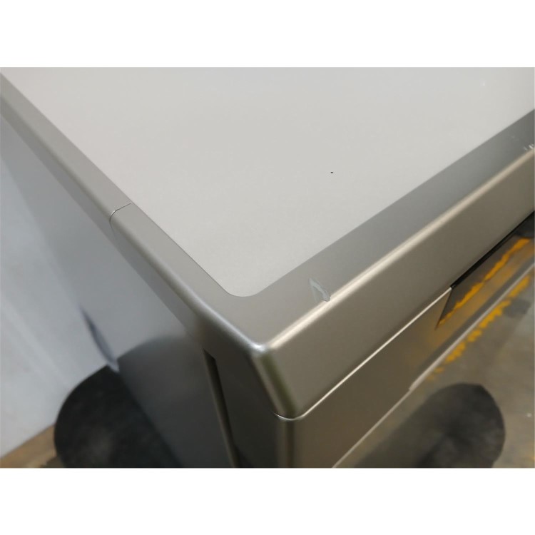 GRADE A2 - Hisense Hi4 Freestanding Slimline Dishwasher - Half Load - Stainless Steel