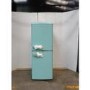 GRADE A2 - electriQ 153 Litre 60/40 Retro Freestanding Fridge Freezer - Blue Total No Frost