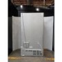 GRADE A2 - electriQ 513 Litre Side-by-Side American Fridge Freezer – Stainless Steel