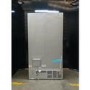 GRADE A2 - electriQ 513 Litre Side-by-Side American Fridge Freezer – Stainless Steel