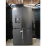 GRADE A2 - Hotpoint 565 Litre Four Door American Fridge Freezer - Dark Inox