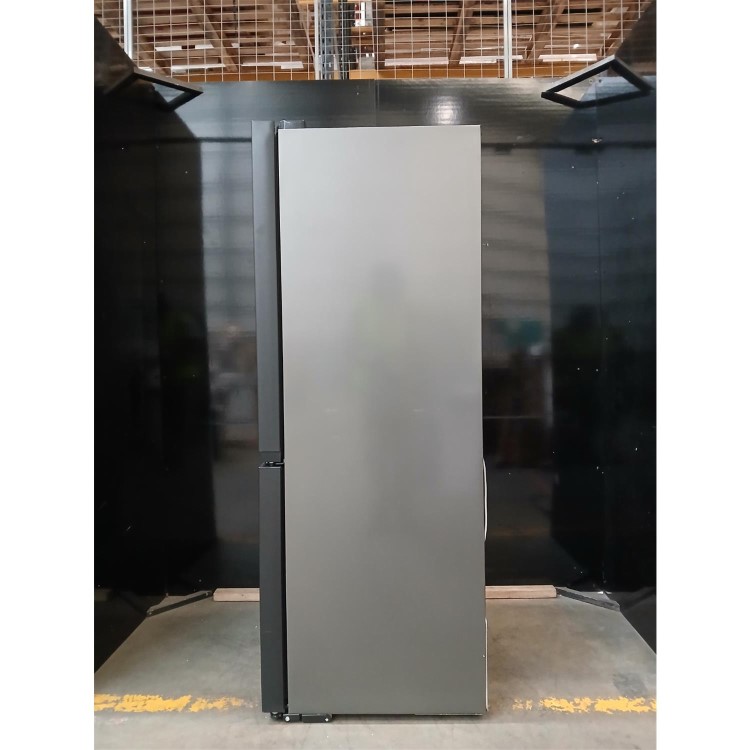 GRADE A2 - Hotpoint 565 Litre Four Door American Fridge Freezer - Dark Inox
