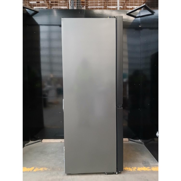 GRADE A2 - Hotpoint 565 Litre Four Door American Fridge Freezer - Dark Inox