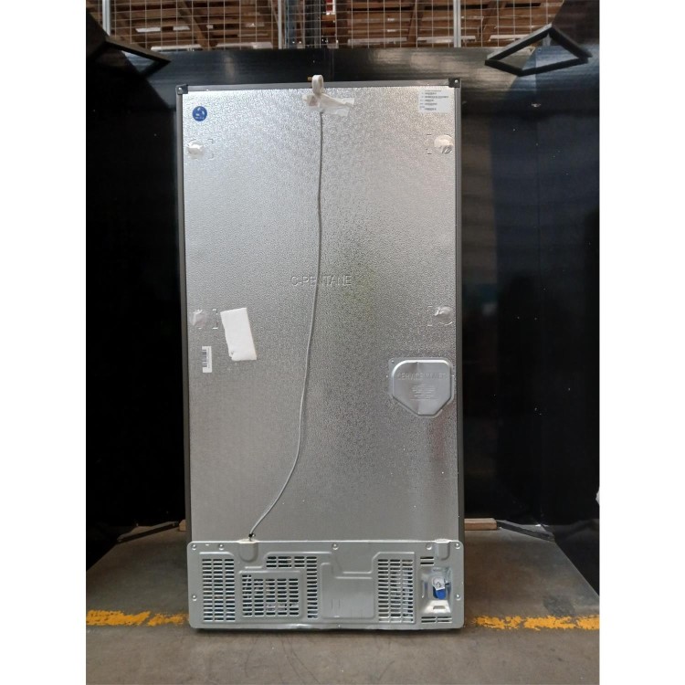 GRADE A2 - Hotpoint 565 Litre Four Door American Fridge Freezer - Dark Inox