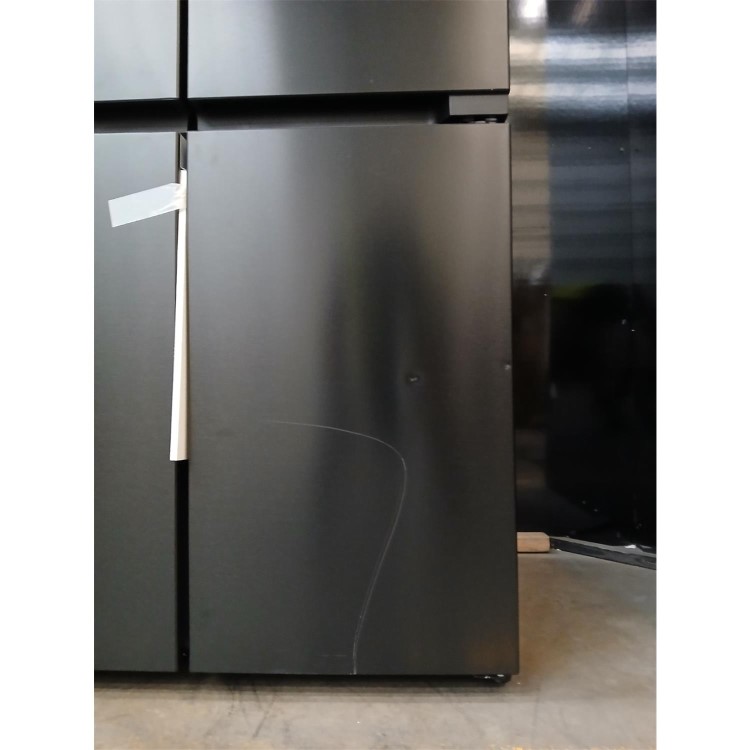 GRADE A2 - Hotpoint 565 Litre Four Door American Fridge Freezer - Dark Inox