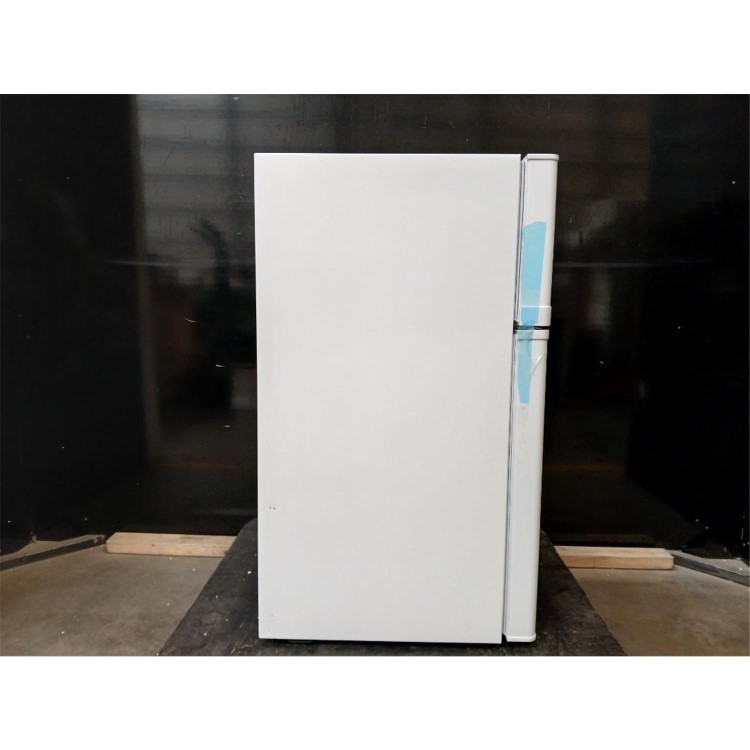 GRADE A2 - electriQ 80 Litre Under Counter Freestanding Fridge Freezer - White
