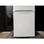 GRADE A2 - electriQ 80 Litre Under Counter Freestanding Fridge Freezer - White