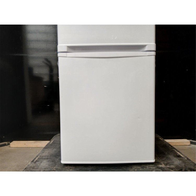 GRADE A2 - electriQ 80 Litre Under Counter Freestanding Fridge Freezer - White