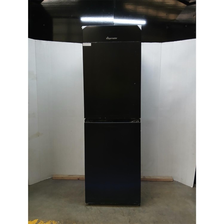 GRADE A2 - Fridgemaster 252 Litre 50/50 Freestanding Fridge Freezer - Black