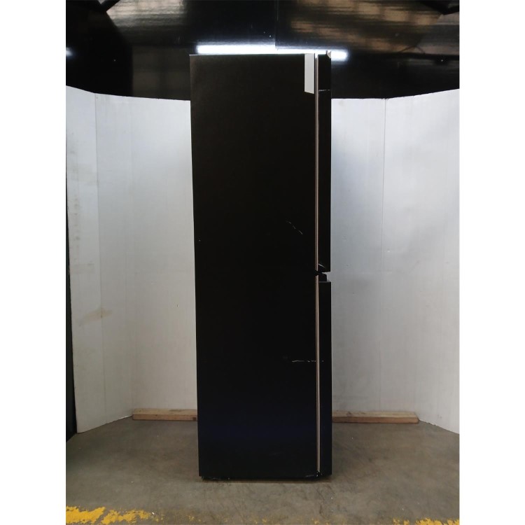GRADE A2 - Fridgemaster 252 Litre 50/50 Freestanding Fridge Freezer - Black