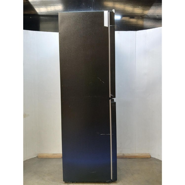 GRADE A2 - Fridgemaster 252 Litre 50/50 Freestanding Fridge Freezer - Black