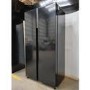 GRADE A2 - Russell Hobbs 442 Litre Side-By-Side American Fridge Freezer - Black