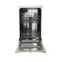 electriQ Freestanding Slimline Dishwasher - White
