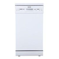 electriQ Freestanding Slimline Dishwasher - White