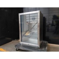 GRADE A2 - electriQ 118 Litre Single Door Commercial Outdoor Use Drinks Cooler - Stainless Steel