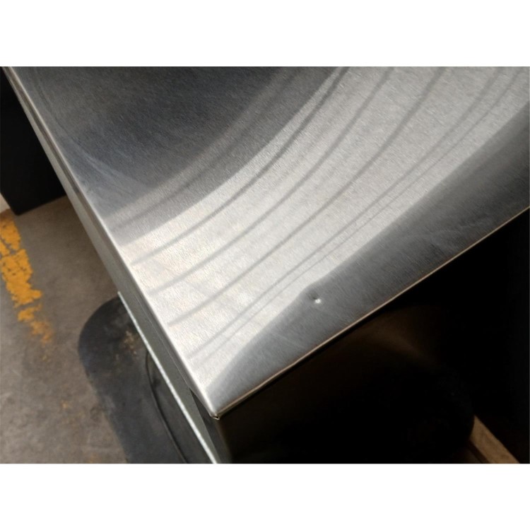 GRADE A2 - electriQ 118 Litre Single Door Commercial Outdoor Use Drinks Cooler - Stainless Steel