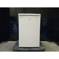 Refurbished electriQ 109 Litre Freestanding Under Counter Fridge with Ice Box - White