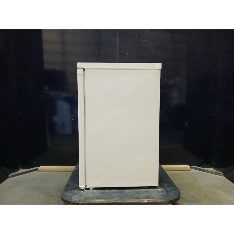 Refurbished electriQ 109 Litre Freestanding Under Counter Fridge with Ice Box - White