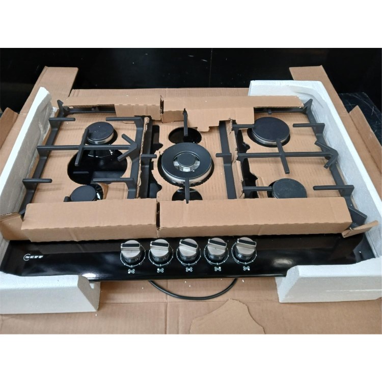 GRADE A3 - Neff N70 75cm 5 Burner Gas Hob - Black