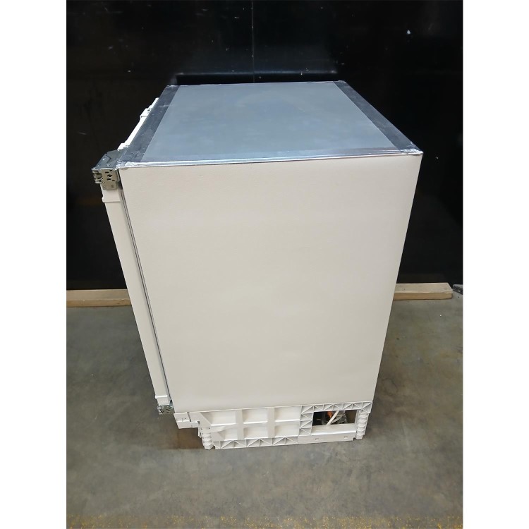 GRADE A2 - electriQ 96L Integrated Under Counter Fridge with Ice Box