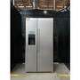 Refurbished Hotpoint HPG2 6573W XP4UK Dual No Frost American Fridge Freezer with Water and Ice Dispenser - Stainless Steel