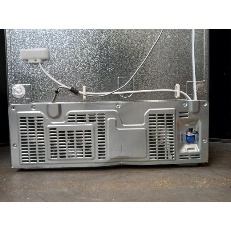 Refurbished Hotpoint HPG2 6573W XP4UK Dual No Frost American Fridge Freezer with Water and Ice Dispenser - Stainless Steel