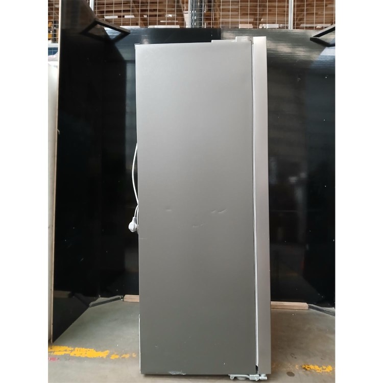 Refurbished Hotpoint HPG2 6573W XP4UK Dual No Frost American Fridge Freezer with Water and Ice Dispenser - Stainless Steel