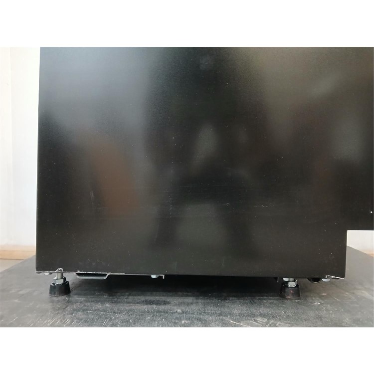 GRADE A2 - CDA 40 Bottle Freestanding Under Counter Wine Cooler Dual Zone 60cm Wide 82cm Tall - Stainless Steel