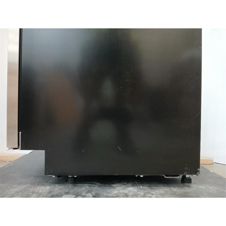 GRADE A2 - CDA 40 Bottle Freestanding Under Counter Wine Cooler Dual Zone 60cm Wide 82cm Tall - Stainless Steel