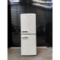 79139230/1/eiQ50132RETROCTNF GRADE A2 - electriQ 153 Litre 60/40 Retro Freestanding Fridge Freezer - Cream Total No Frost