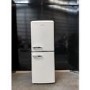 GRADE A2 - electriQ 153 Litre 60/40 Retro Freestanding Fridge Freezer - Cream Total No Frost