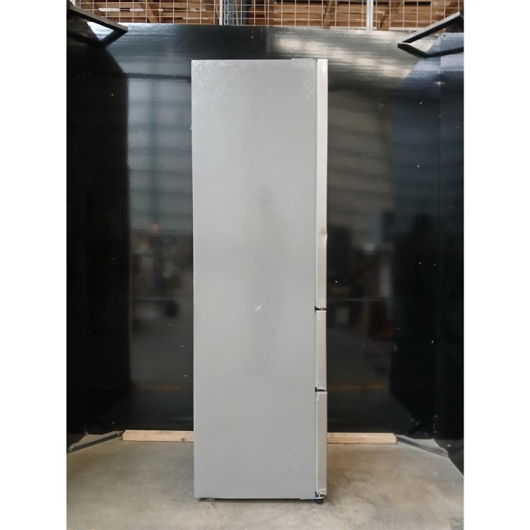 Refurbished electriQ eiQ54MDFFINOX 282 Litre Fridge Freezer - Total No Frost in Stainless Steel
