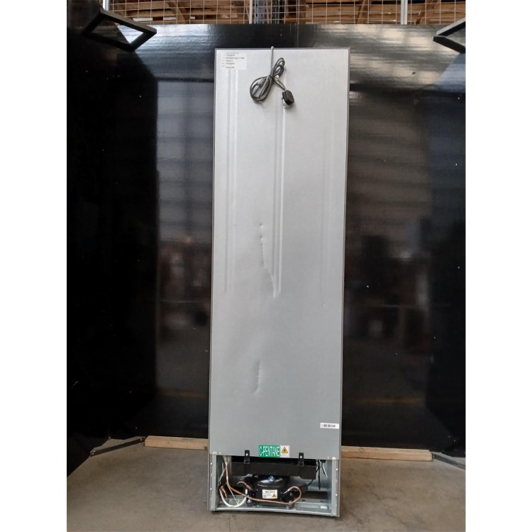Refurbished electriQ eiQ54MDFFINOX 282 Litre Fridge Freezer - Total No Frost in Stainless Steel