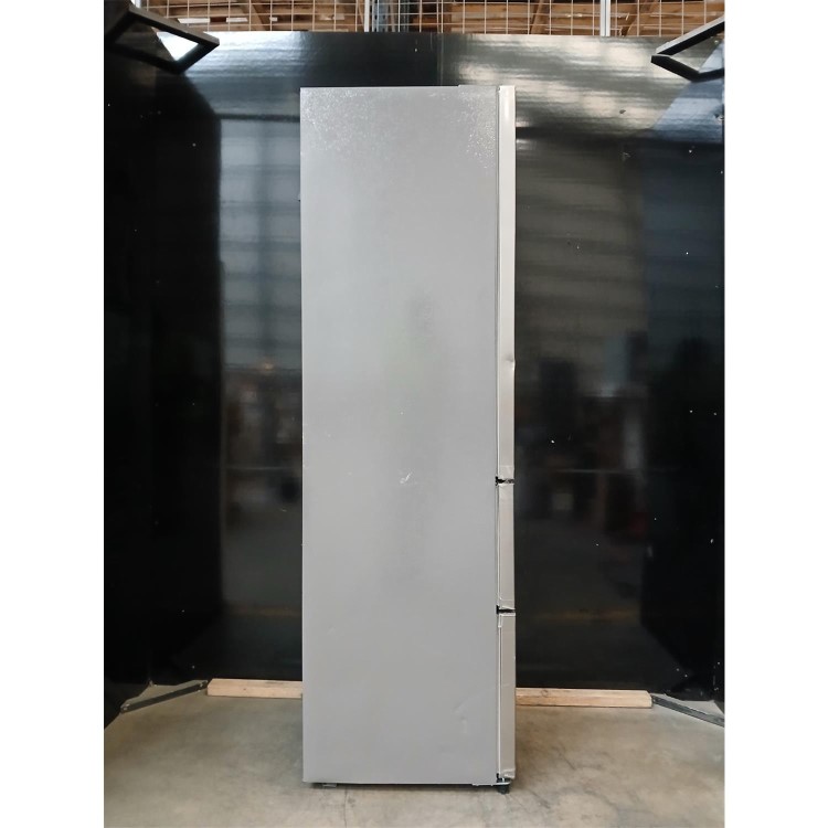 Refurbished electriQ eiQ54MDFFINOX 282 Litre Fridge Freezer - Total No Frost in Stainless Steel