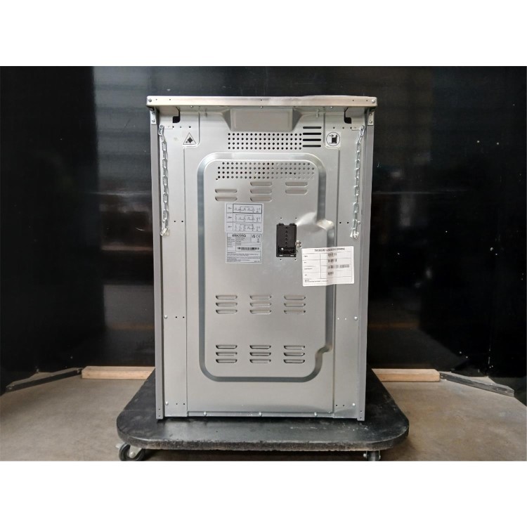 GRADE A2 - electriQ 60cm Electric Cooker - Stainless Steel