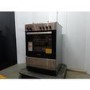 GRADE A2 - electriQ 60cm Dual Fuel Single Oven Cooker - Stainless Steel