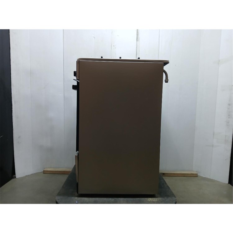 GRADE A2 - electriQ 60cm Dual Fuel Single Oven Cooker - Stainless Steel
