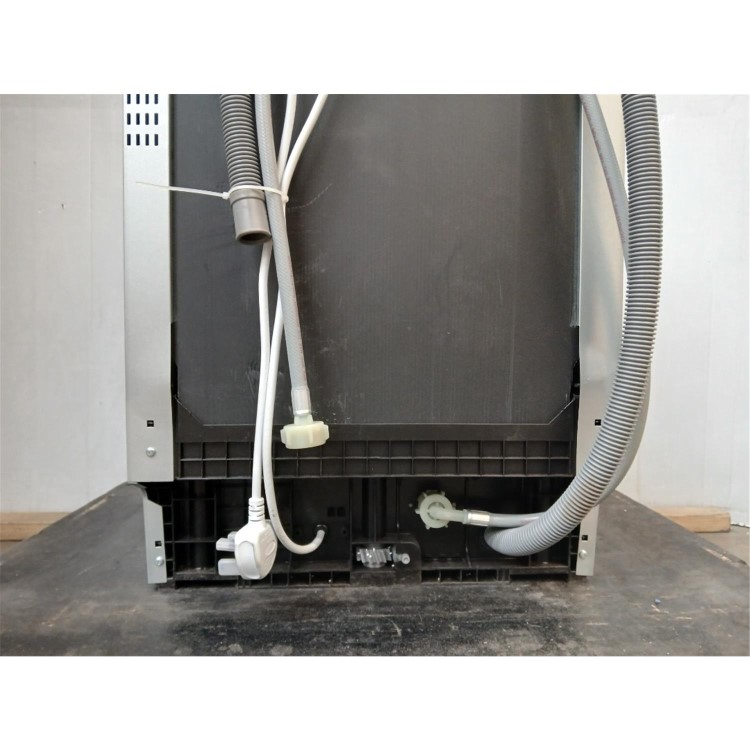 GRADE A2 - Hisense Hi4 Integrated Slimline Dishwasher - Top Spray Arm - Silver control panel