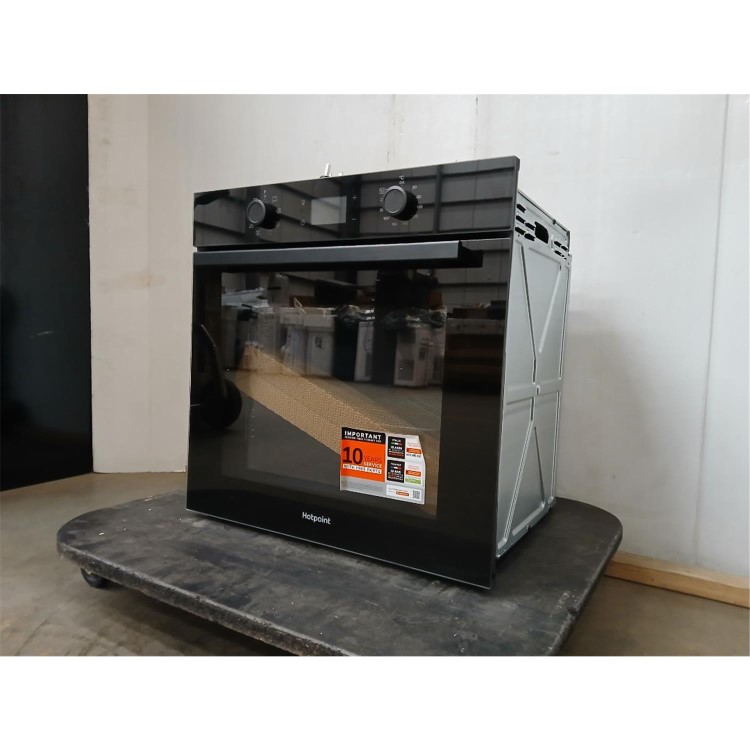GRADE A2 - Hotpoint Class 2 HO455HBUK Electric Fan Assisted Single Oven - Black