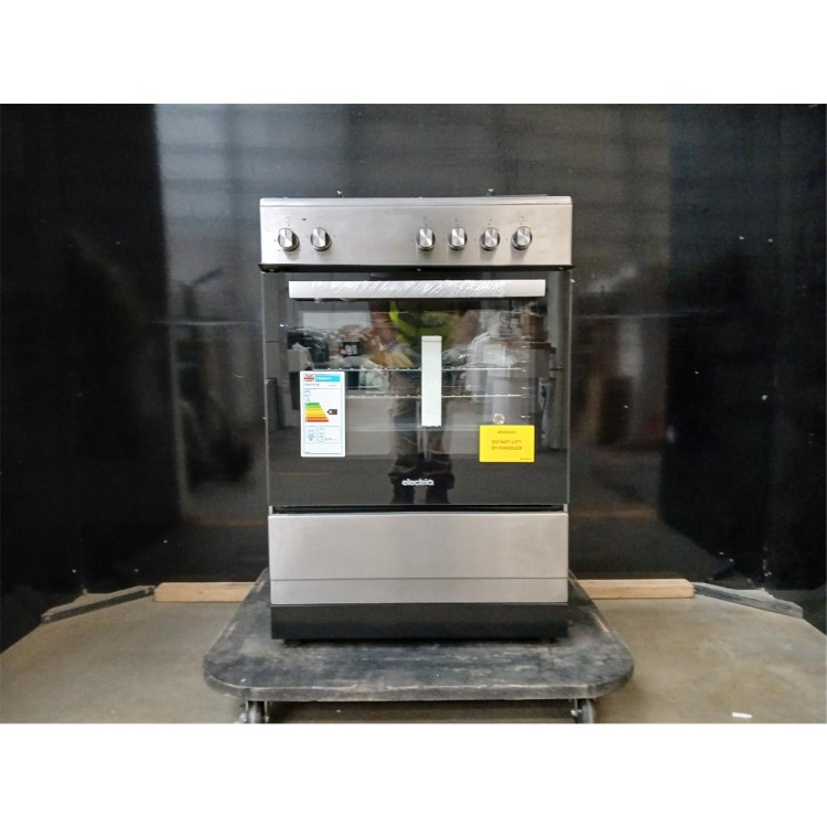 Refurbished electriQ Single Oven Dual Fuel Stainless Steel