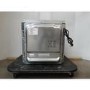 GRADE A2 - Indesit IO233BUK Click&Clean Electric Single Oven - Black   
