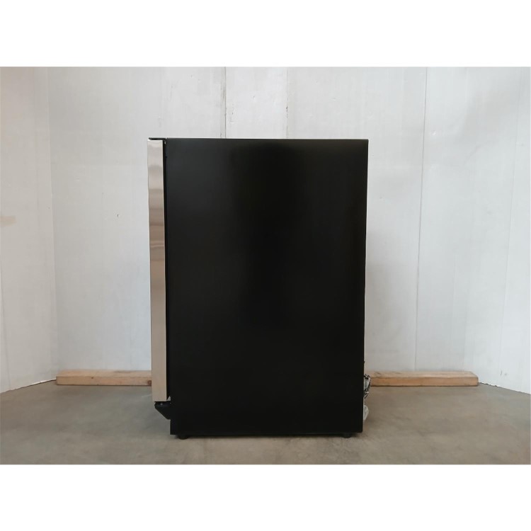 GRADE A2 - electriQ 18 Bottle Capacity 30cm Freestanding Under Counter Wine Cooler - Stainless Steel