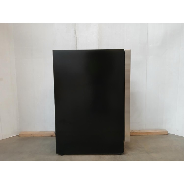 GRADE A2 - electriQ 18 Bottle Capacity 30cm Freestanding Under Counter Wine Cooler - Stainless Steel