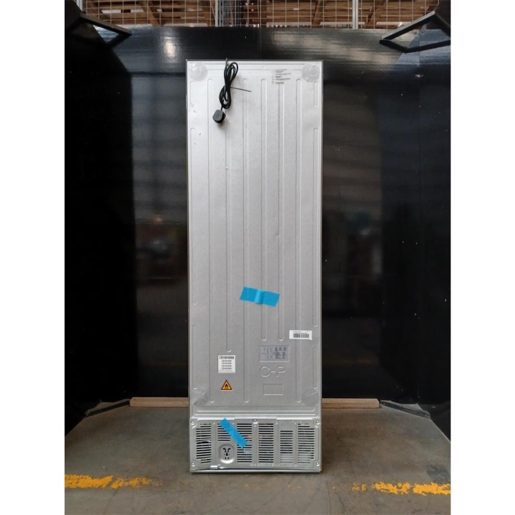 GRADE A2 - Haier 3D 60 Series 5 357 Litre 60/40 Freestanding Fridge Freezer - Silver