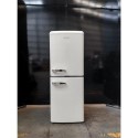 79141867/1/eiQ50132RETROCTNF GRADE A2 - electriQ 153 Litre 60/40 Retro Freestanding Fridge Freezer - Cream Total No Frost