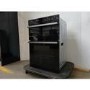 GRADE A2 - Hisense Hi6 BID914221CDBG Built-In Electric Double Oven - Black  