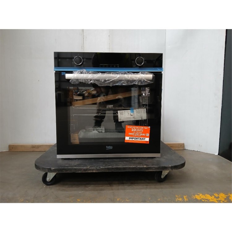 GRADE A2 - Beko BBIMA13300XC Multi-Function Electric Single Oven - Black   