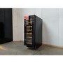 GRADE A2 - CDA 19 Bottle Capacity Single Zone 30cm Freestanding Under Counter Wine Cooler - Black
