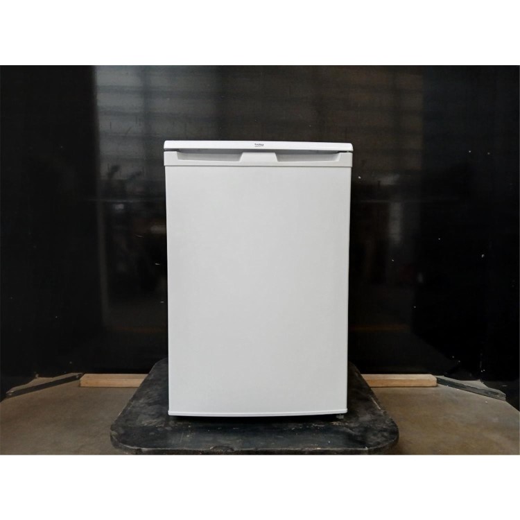 GRADE A2 - Beko 128 Litre Freestanding Under Counter Larder Fridge - White
